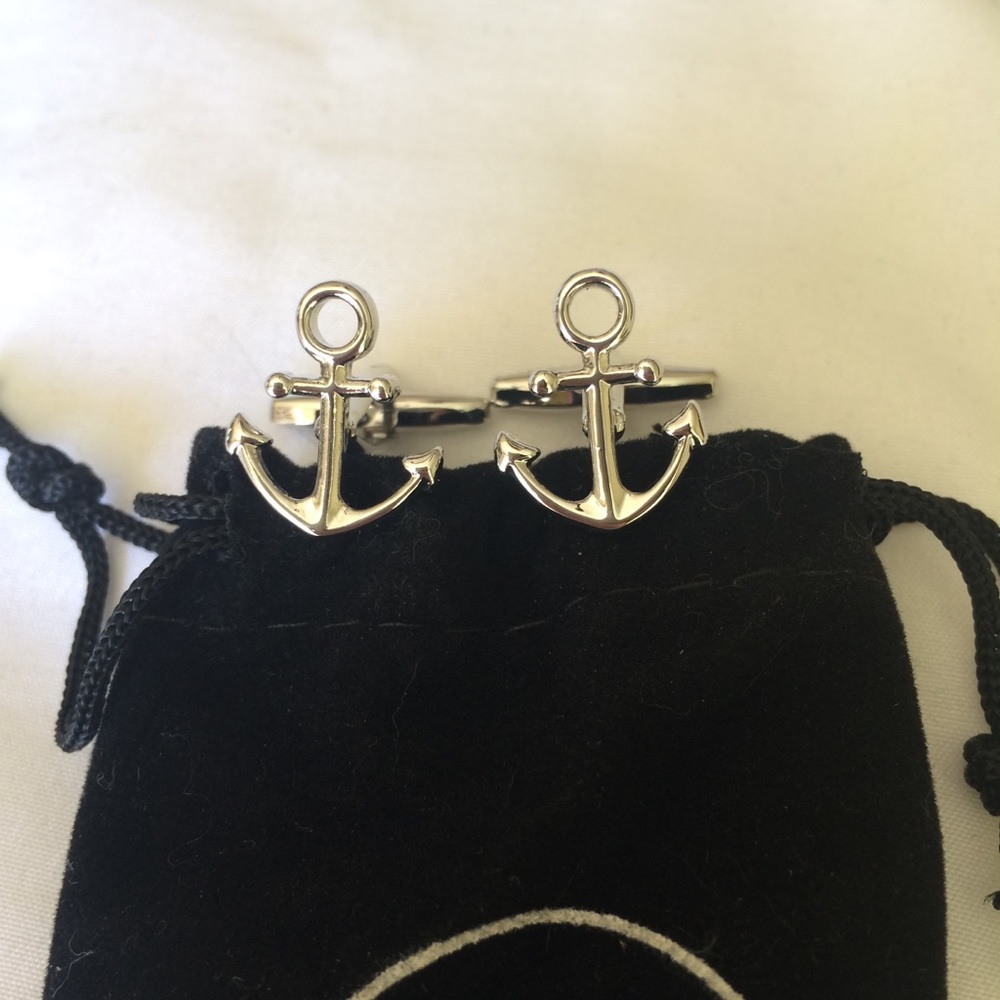 Men’s Anchor Cuff Links